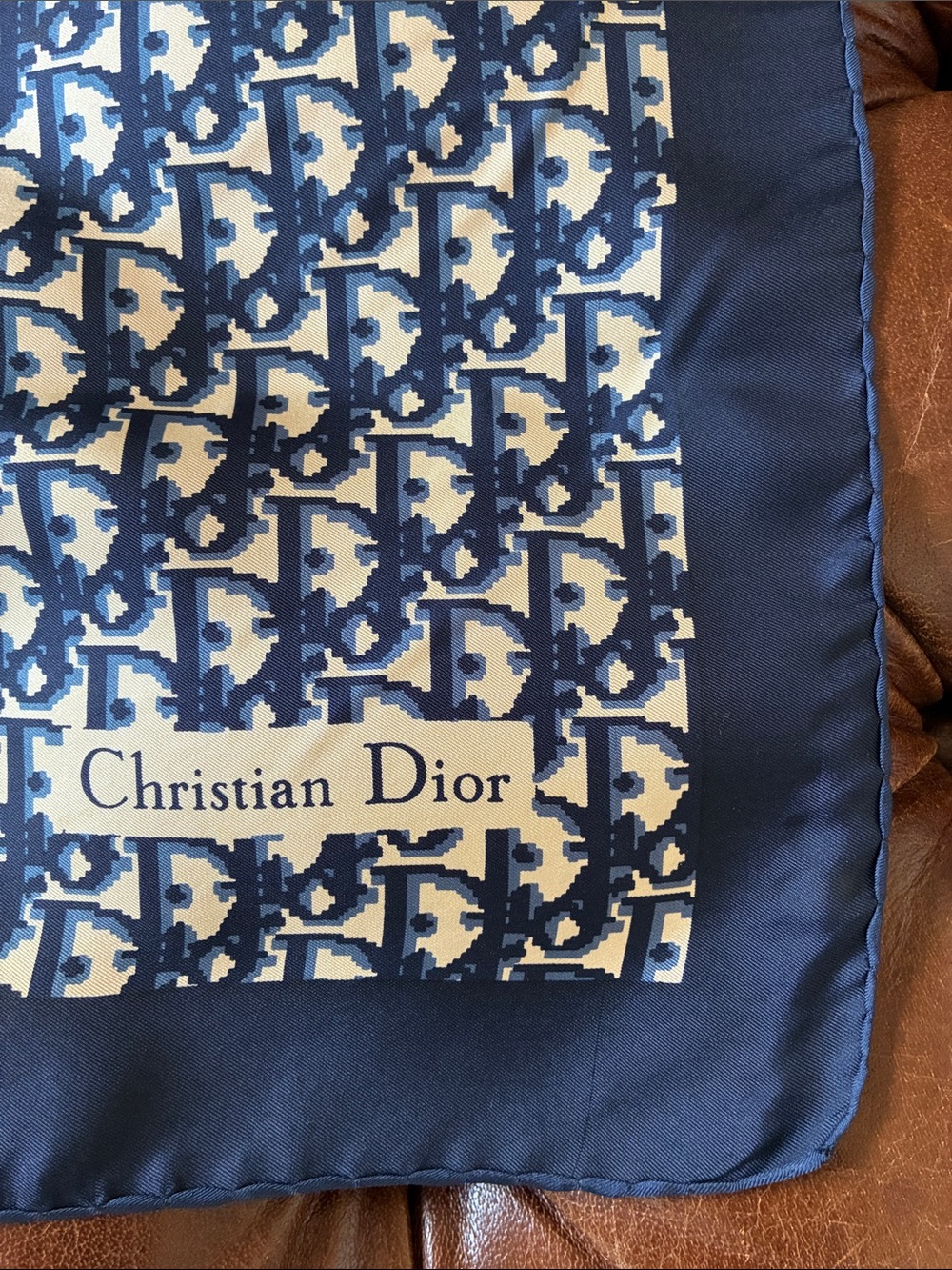 Christian Dior Square Silk Scarf - Picture 3 of 7